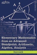 Elementary Mathematics from an Advanced Standpoint