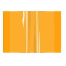 Aplankalas sąsiuviniui / knygai / pratyboms A4, oranžinės spalvos