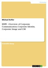 Kofler, M: BMW - Overview of Corporate Communication, Corpor