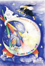 Spalvinimo knygelė. Pasakos iš Mėnulio