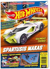 Hot Wheels. Greiti ratai. Žurnalas. Nr 3 2022