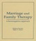 Marriage and Family Therapy