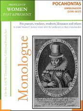 Profiles of Women Past & Present - Pocahontas, Ambassador (1595 - 1617)