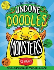 Color & Draw - Undone Doodles - Monsters