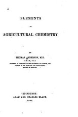 Elements of Agricultural Chemistry