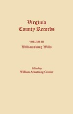 Virginia County Records. Volume III