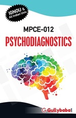Mpce-012 Psychodiagnostics