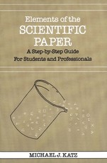 Elements of the Scientific Paper