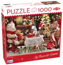 Dėlionė 1000 detalių „Meškiukų šeima“