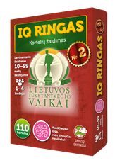 IQ ringas Nr. 2. Kortelių žaidimas. Lietuvos tūkstantmečio vaikai