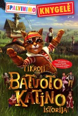 Tikroji Batuoto Katino istorija (Spalvinimo knygelė)