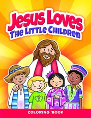 Jesus Loves the Little Chldren Coloring Book
