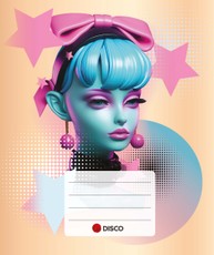 Sąsiuvinis DISCO BEAUTY