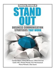 Concise Version of Stand Out