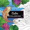 Calm Coloring - Stained Glass Style Art Paired with Inspirational Quotes Nature, Patterns & More Adult Coloring Book for Relaxation & Stress Relief