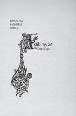 Ištikimybė. Odė Knygai