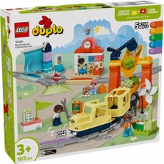 DUPLO 10428 Didelis interaktyvus bendruomenės traukinys