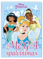 Princesė. Mega spalvinimas