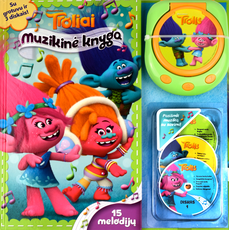 Troliai. Muzikinė knyga (su grotuvu ir 3 diskais)