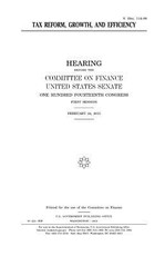 Tax reform, growth, and efficiency