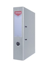 Segtuvas su metaliniu apvadu A4 75mm pilkas