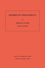 Degrees of Unsolvability. (AM-55)