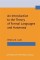 Introduction to the Theory of Formal Languages and Automata