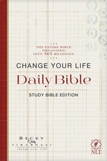 Change Your Life Daily Bible (Softcover)