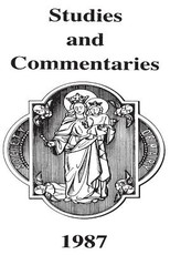 1987 Studies and Commentaries