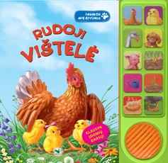 Rudoji vištelė. Pasakos apie gyvūnus su garsais