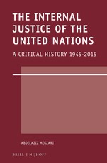 The Internal Justice of the United Nations