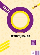 Lietuvių kalba. Užrašai 4 klasei, 3 dalis. Serija TAIP!