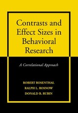 Contrasts and Effect Sizes in Behavioral Research