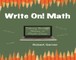WRITE ON! MATH
