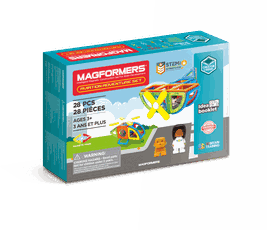 MAGFORMERS Magnetinis rinkinys „Aviacijos nuotykis"