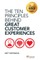 The Ten Principles Behind Great Customer Experiences PDF eBook