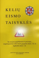 Kelių eismo taisyklės su priedais, 2023 metai