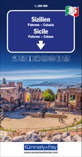 Sizilien Nr. 15 Regionalkarte Italien 1:200 000