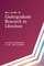 MLA Guide to Undergraduate Research in Literature
