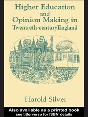 Higher Education and Policy-making in Twentieth-century England