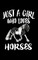 Just A Girl Who Loves Horses