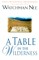 A Table in the Wilderness
