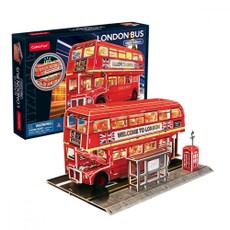 3D dėlionė — Londono dvivėris autobusas