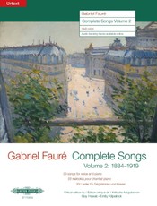 Sämtliche Lieder Band 2: 1884-1919. Für hohe Singstimme und Klavier