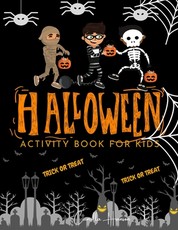 Halloween Activity Book for Kids