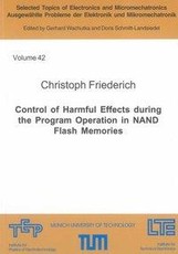 Control of Harmful Effects during the Program Operation in NAND Flash Memories