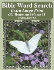 Bible Word Search Extra Large Print Old Testament Volume 31