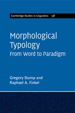 Morphological Typology