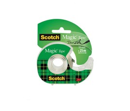 Lipni juostelė 3M Scotch Magic 19mmx7,5m. 810, matinė su nupjovėju