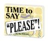 Time to Say Please! (Board Book)